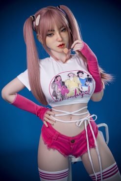 Larkin - 163 cm anime-sexdocka, rörlig ROS-käke - Anpassningsbar