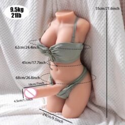 TPE-torso, 55 cm
