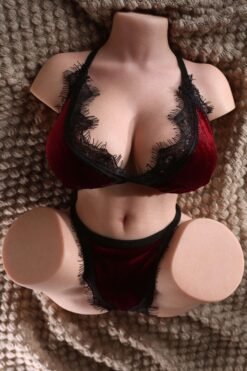 Buste Silicone Solide 35cm • Format Resor Demi Kropp • Snabb leverans EU