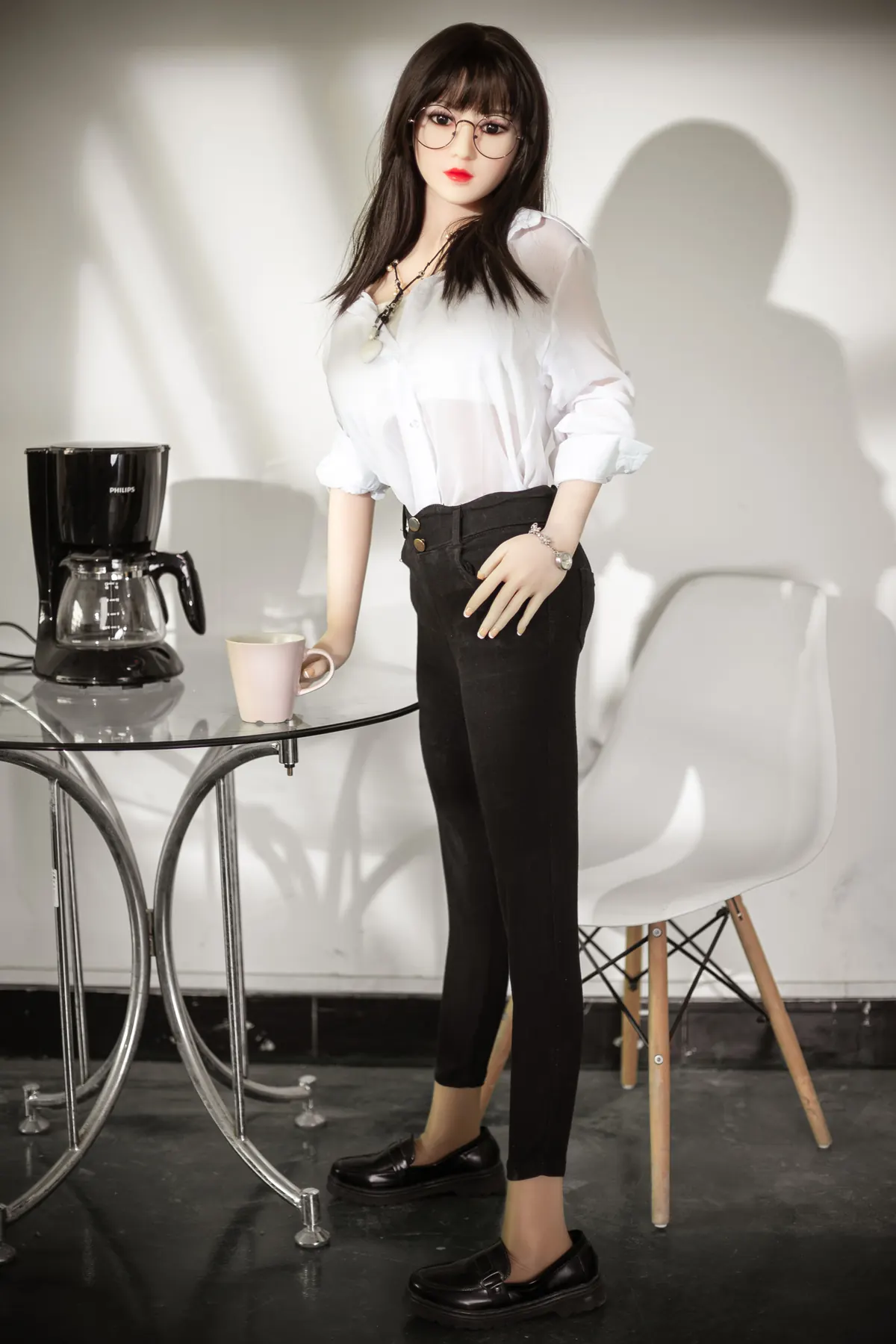 Jacinthe - 158 cm AiBei TPE-sexdocka - Anpassningsbar