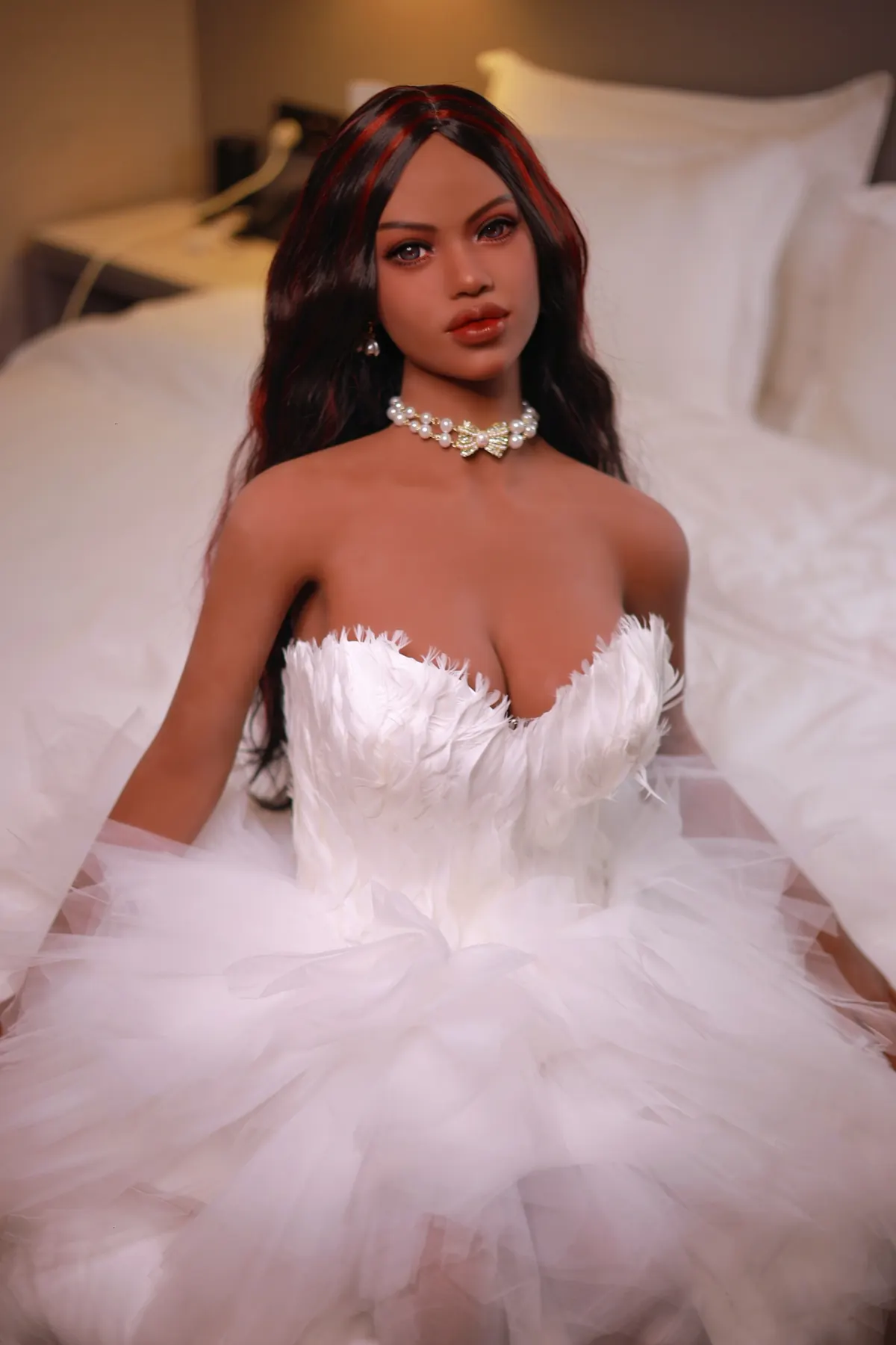 Roseline Vallier - 148 cm AiBei TPE-sexdocka - Anpassningsbar