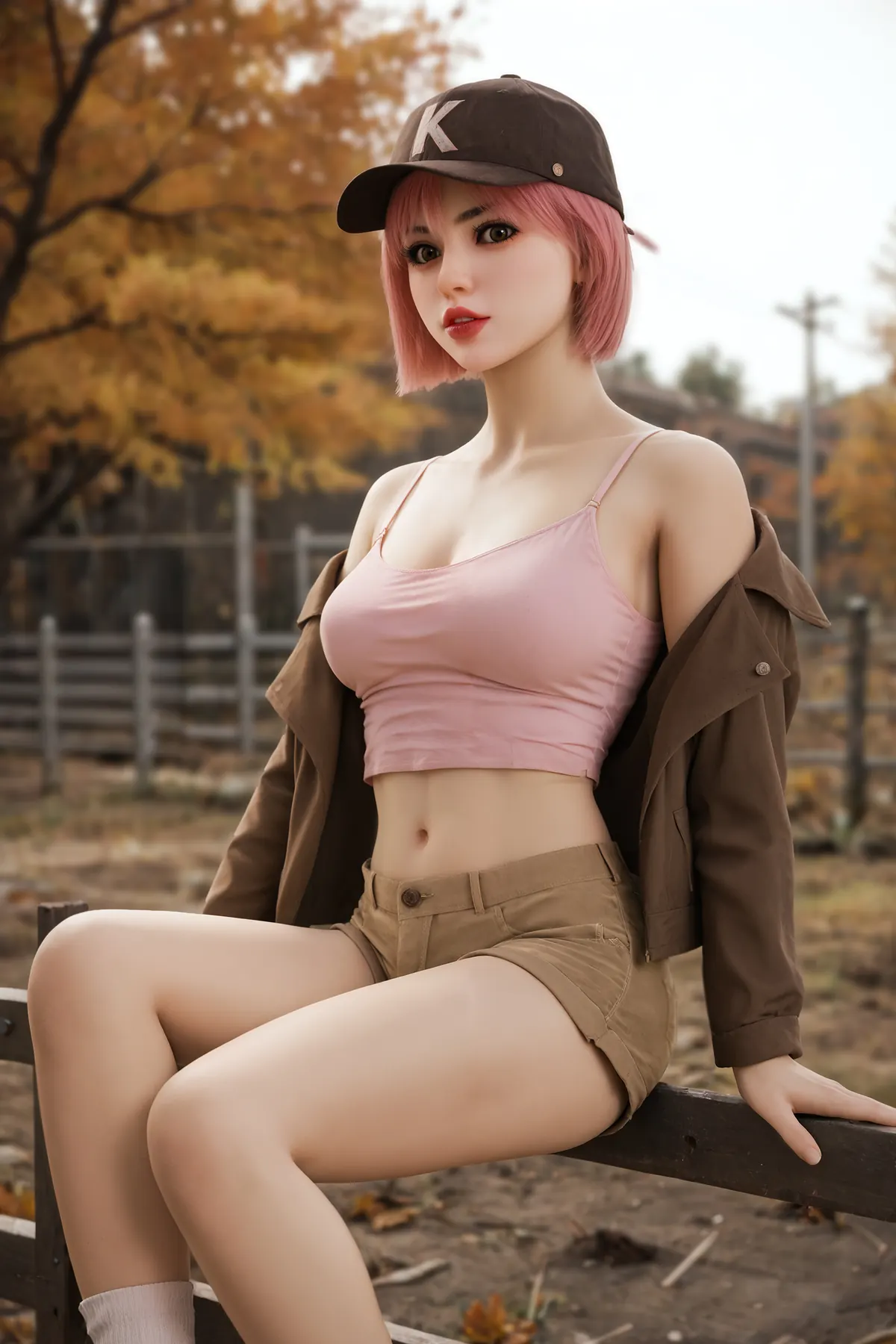 Délia Vallier - 148 cm AiBei TPE-sexdocka - Anpassningsbar