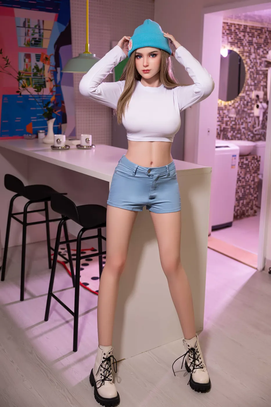 Ysée Vallier - 168 cm silikondocka - Anpassningsbar