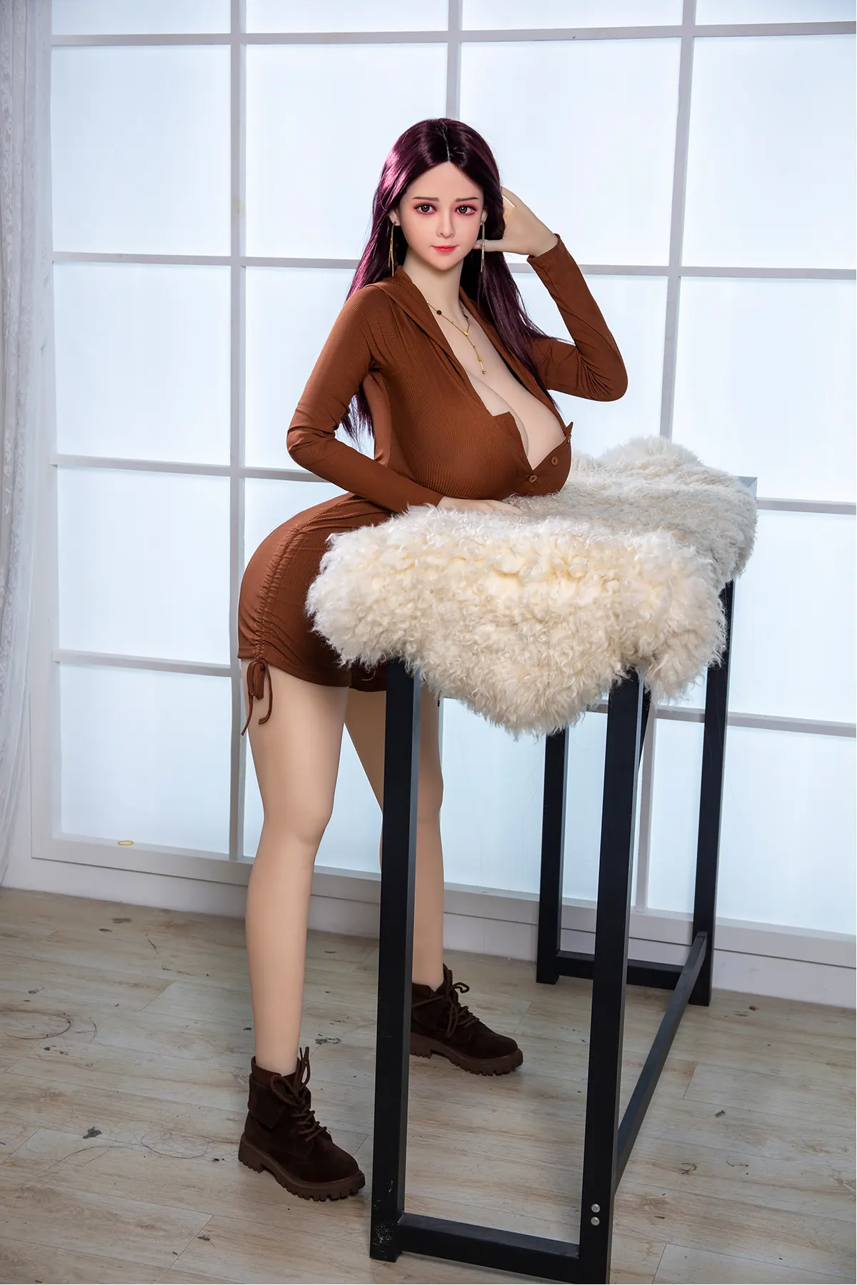 Séraphine Varenne - 170 cm TPE-sexdocka - Anpassningsbar