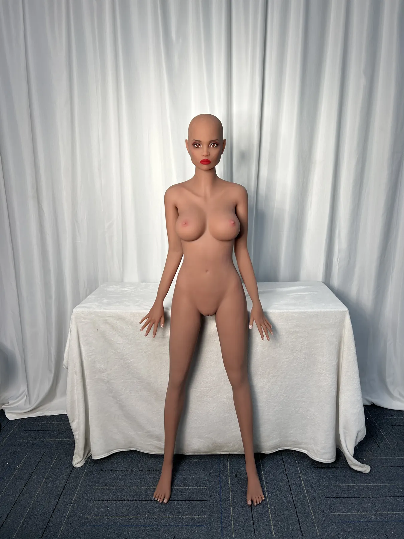 Domitille Vallier - 163 cm TPE-sexdocka - Anpassningsbar