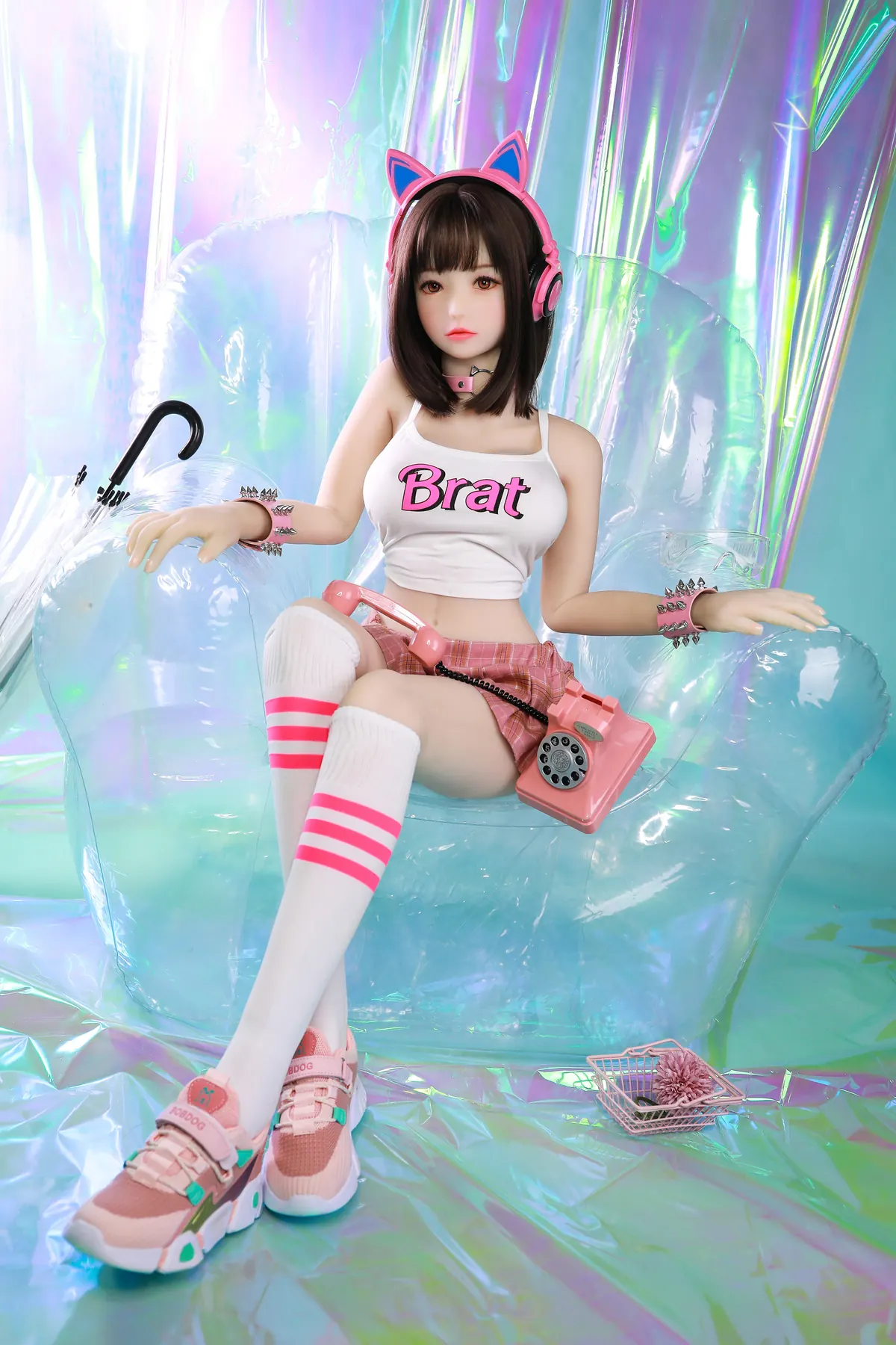 Ombeline Giraudon - 148 cm TPE-sexdocka - Anpassningsbar