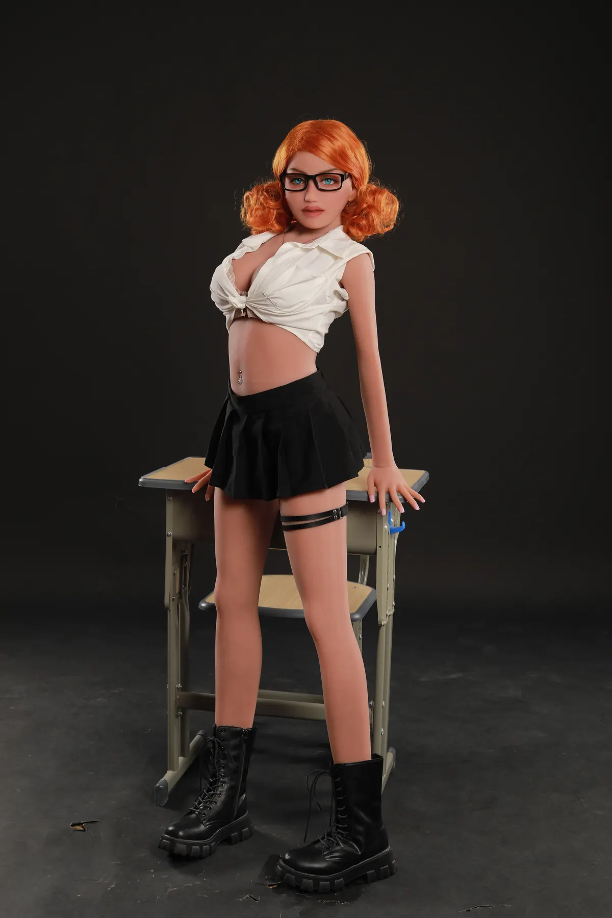 Léocadie Hautecœur - 158 cm TPE-sexdocka - Anpassningsbar