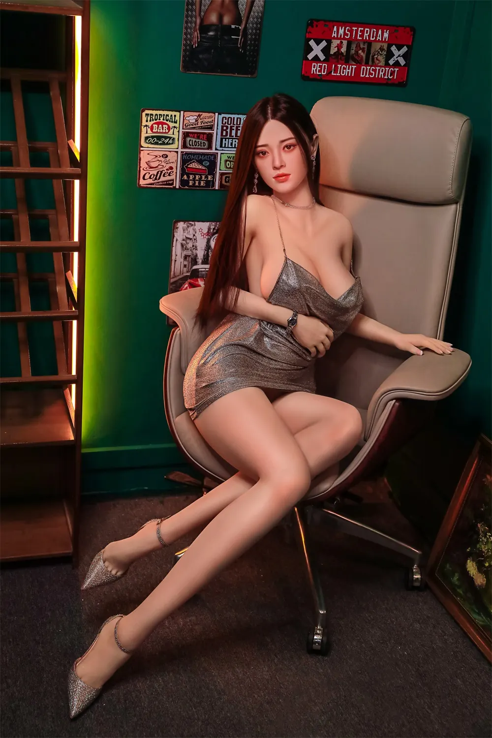 Cléonice Aubépine - 170 cm silikondocka - Anpassningsbar