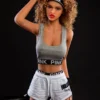 Roseline - 168 cm TPE-sexdocka - Anpassningsbar