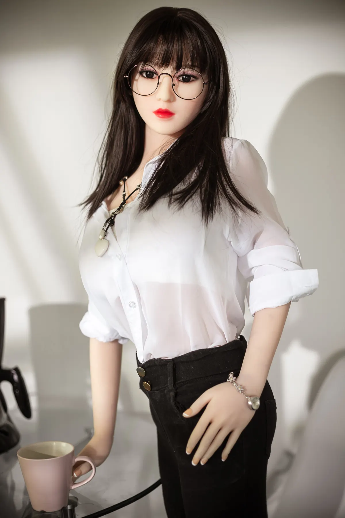 Jacinthe - 158 cm AiBei TPE-sexdocka - Anpassningsbar