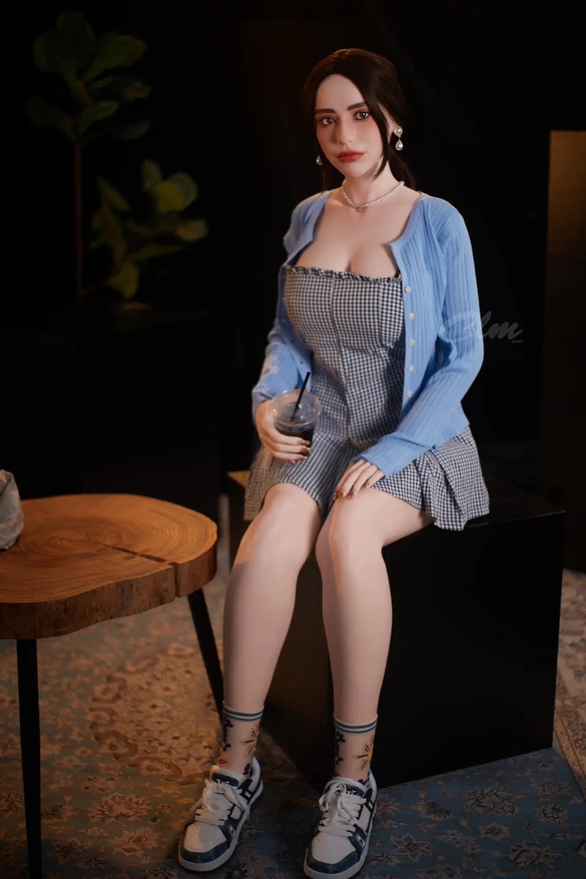Tiffany SiT163 - 163 cm silikondocka - Anpassningsbar