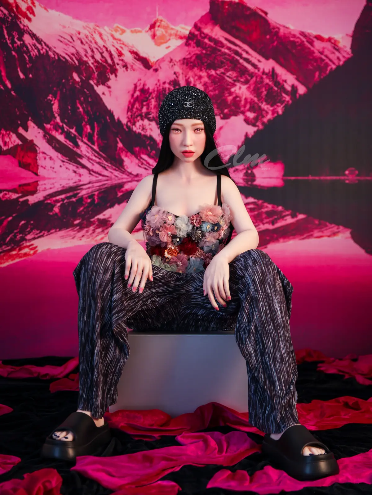 Janice SiW160 - 160 cm silikondocka - Anpassningsbar