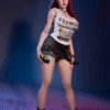 Harmonie Delorme - 169 cm silikondocka - Anpassningsbar