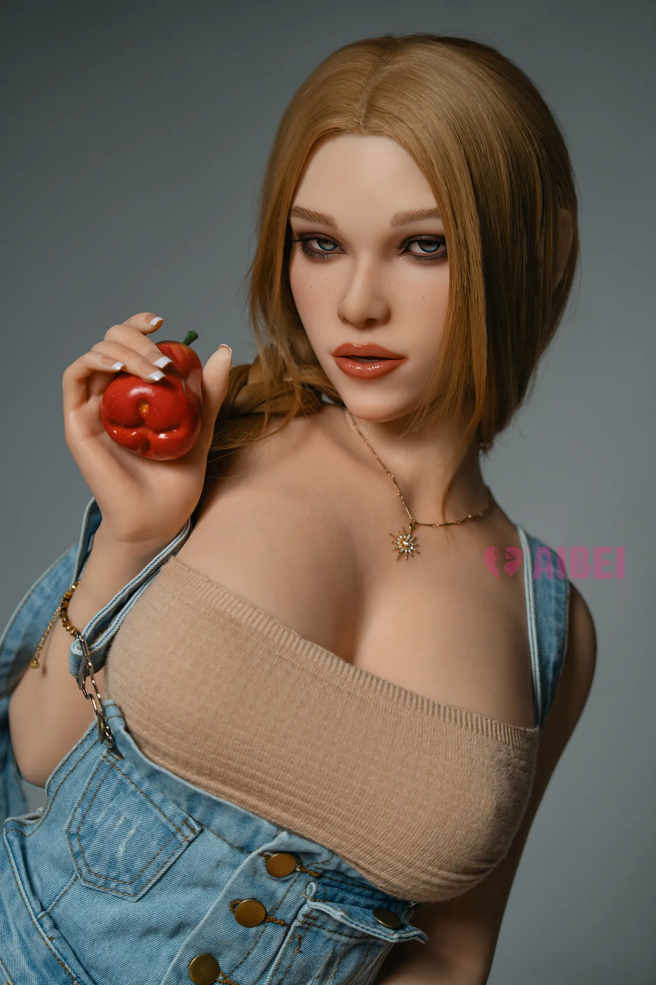 Ninon - 158 cm AiBei silikondocka, rörlig ROS-käke - Anpassningsbar
